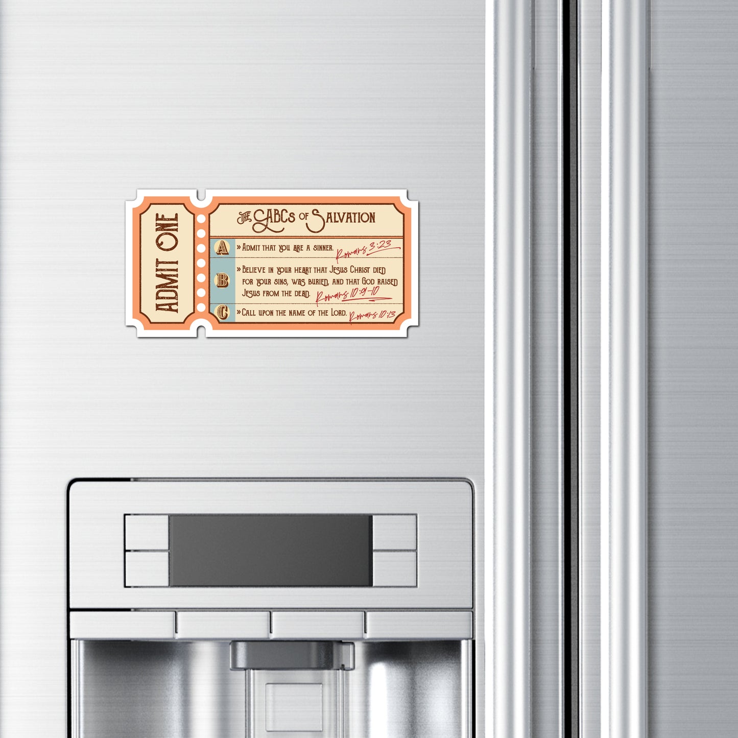 ABCs of Salvation  |  Magnet