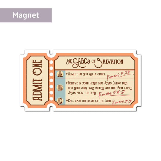 ABCs of Salvation  |  Magnet