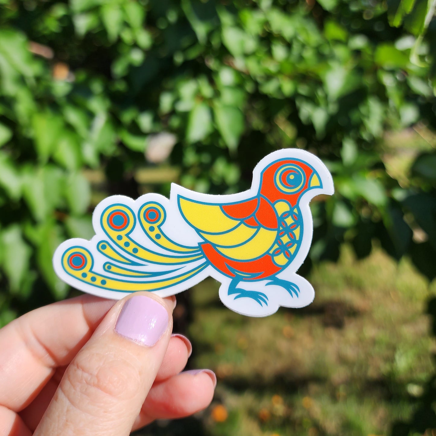 Hello Birdie  |  Vinyl Sticker
