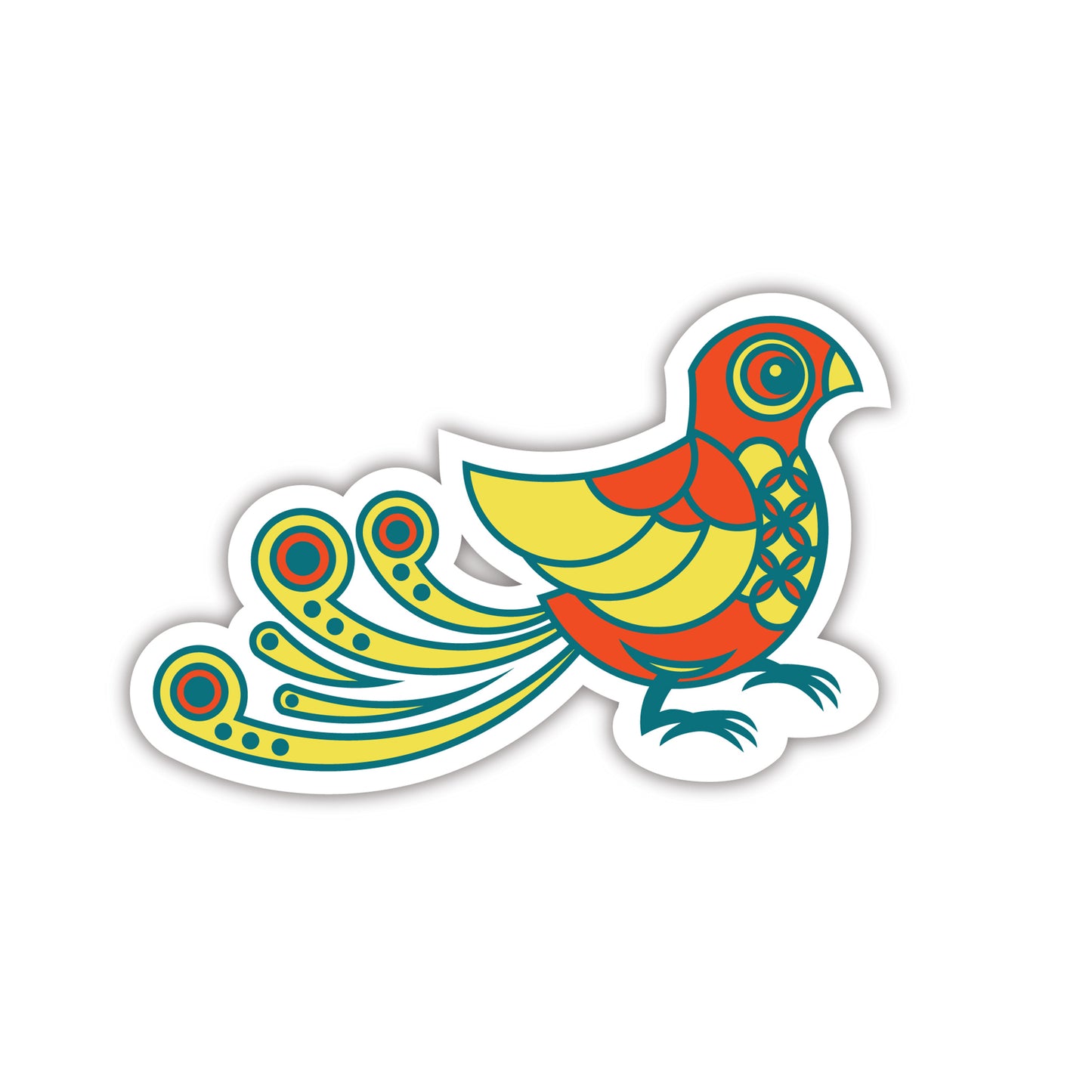 Hello Birdie  |  Vinyl Sticker