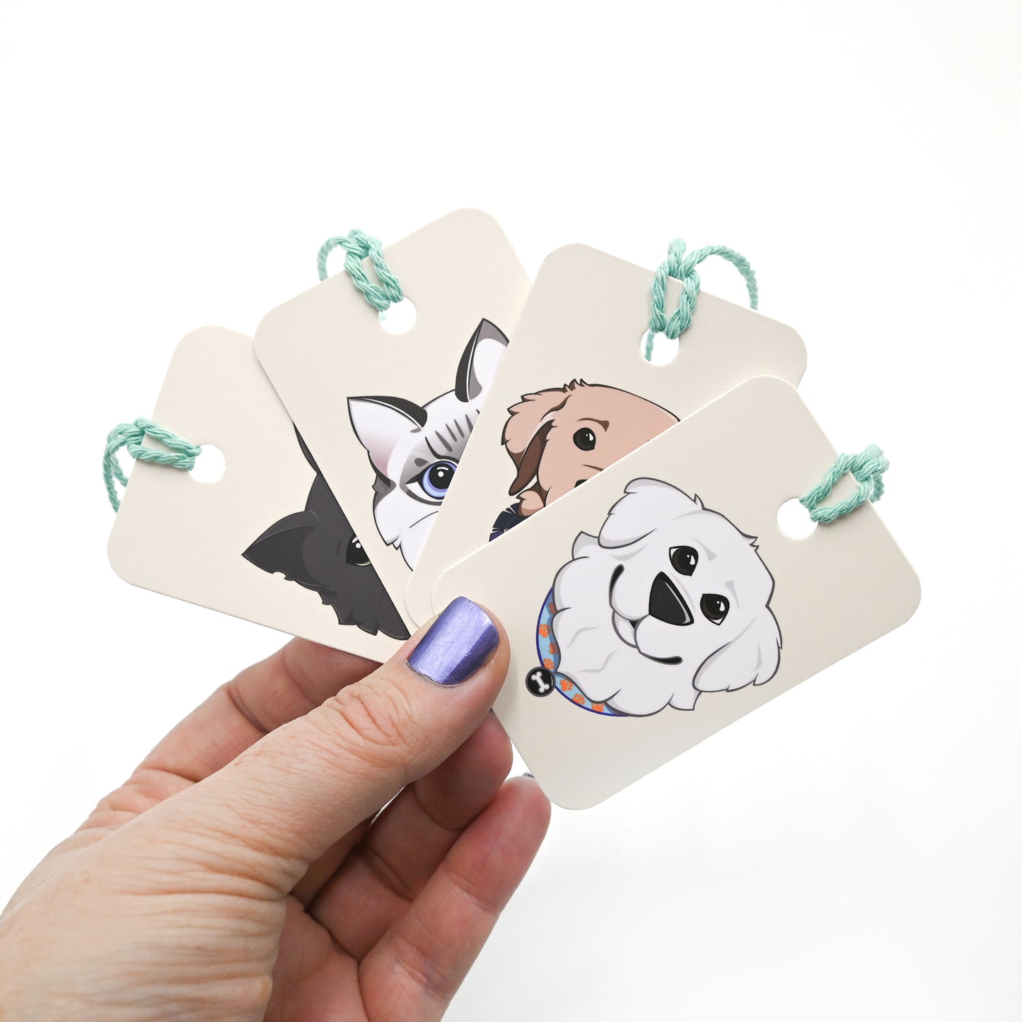 Pet Collection Gift Tags | Set of 12 Tags