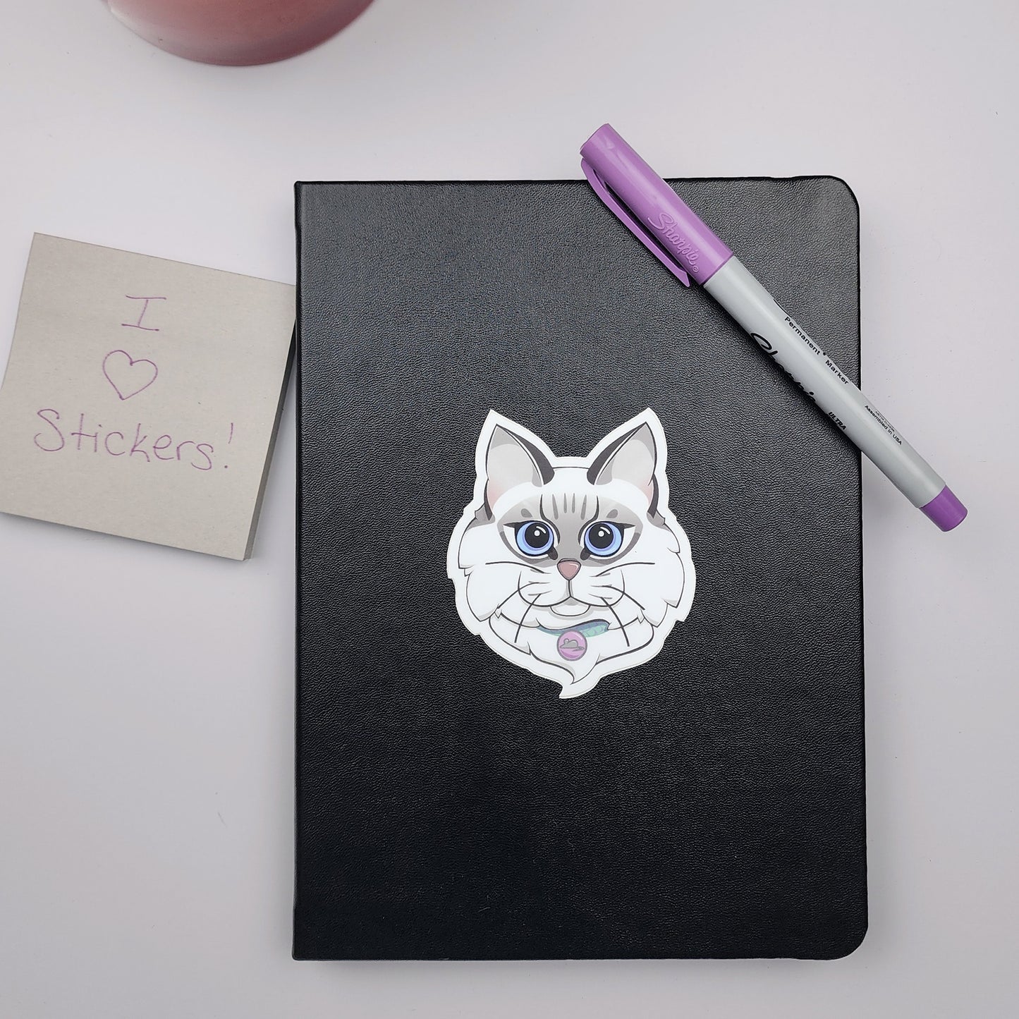 Ragdoll Cat  |  Vinyl Sticker