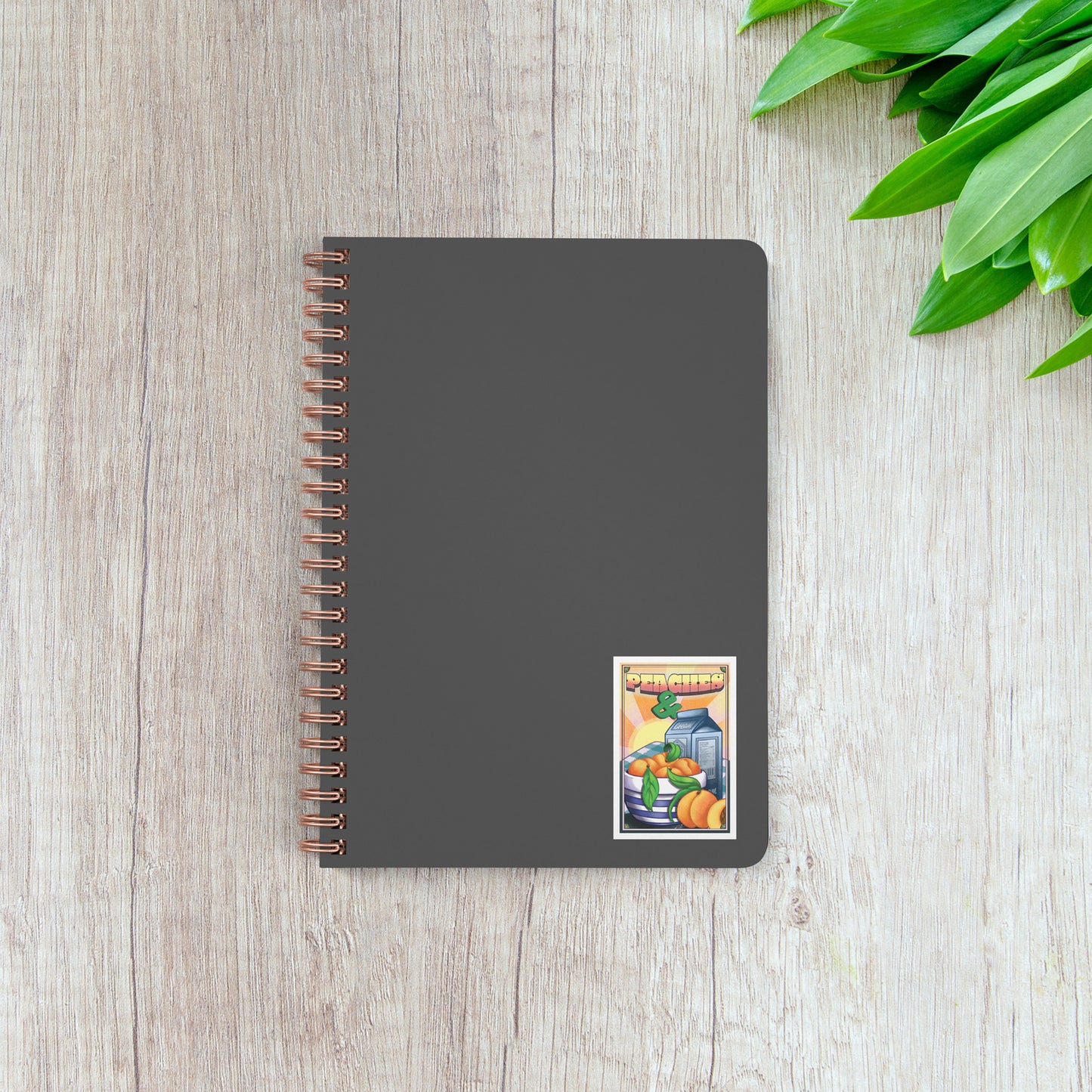 Peaches & Cream  |  Vinyl Sticker