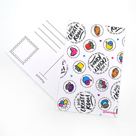 Create Room Postcards | Set of 4