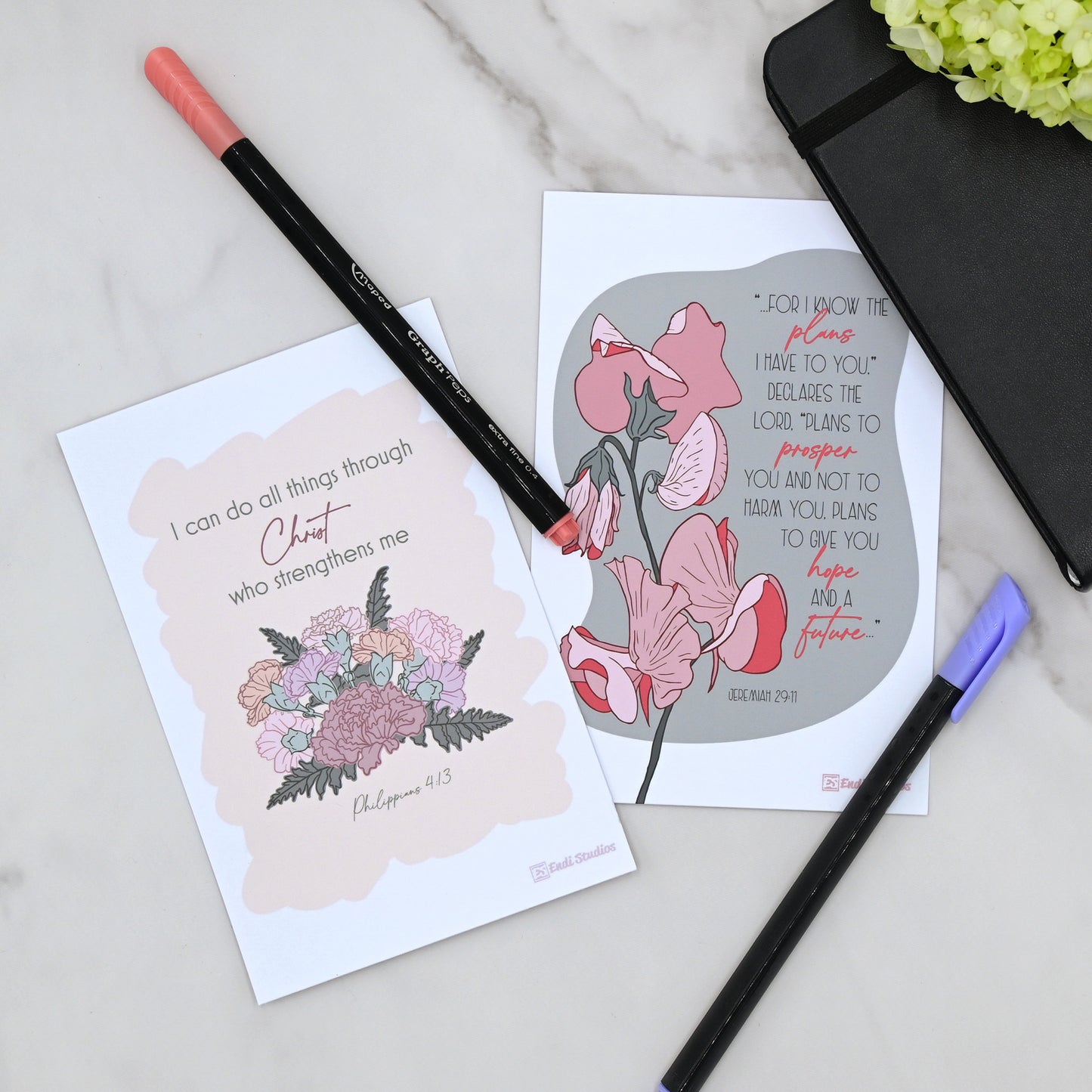 Scripture Postcards | Set of 4