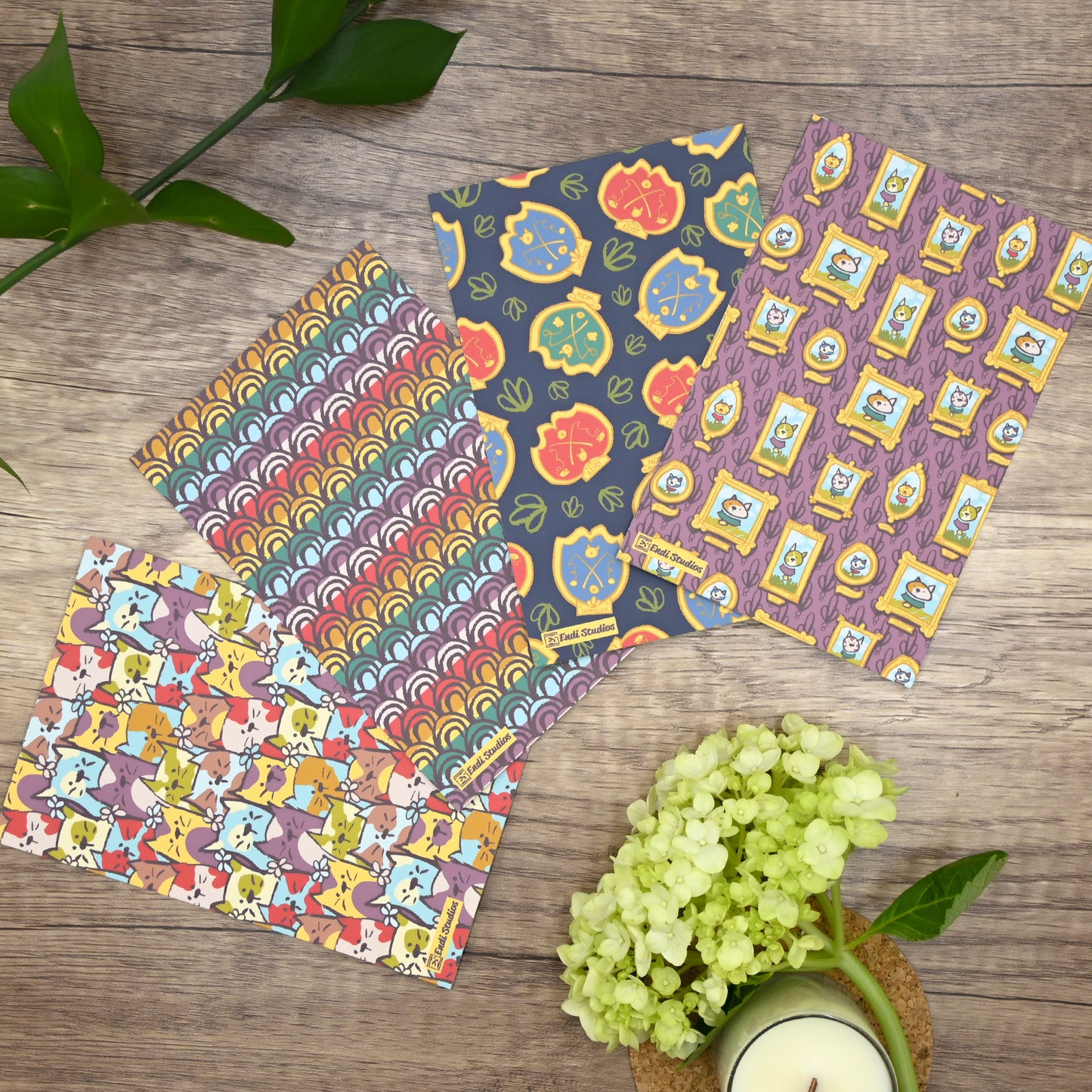 Mao Mao Collection Postcards | Set of 4