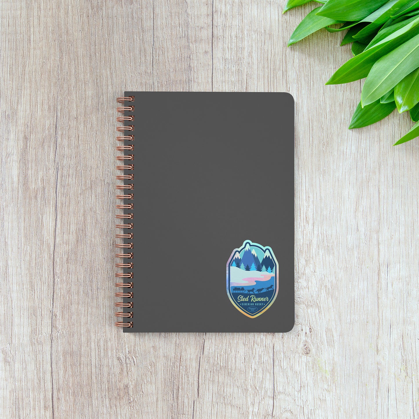 Sled Runner  |  Holographic Sticker