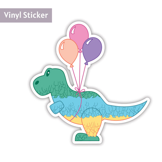 T-Rex Pinata  |  Vinyl Sticker