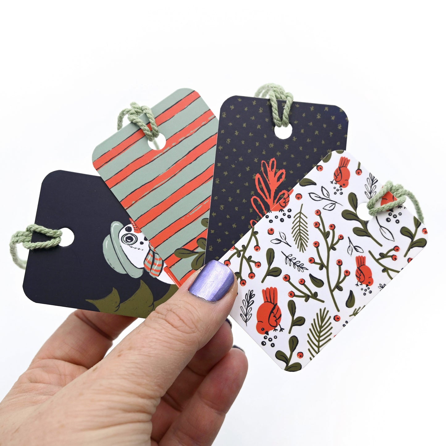 Wintertide Gift Tags | Set of 12 Tags