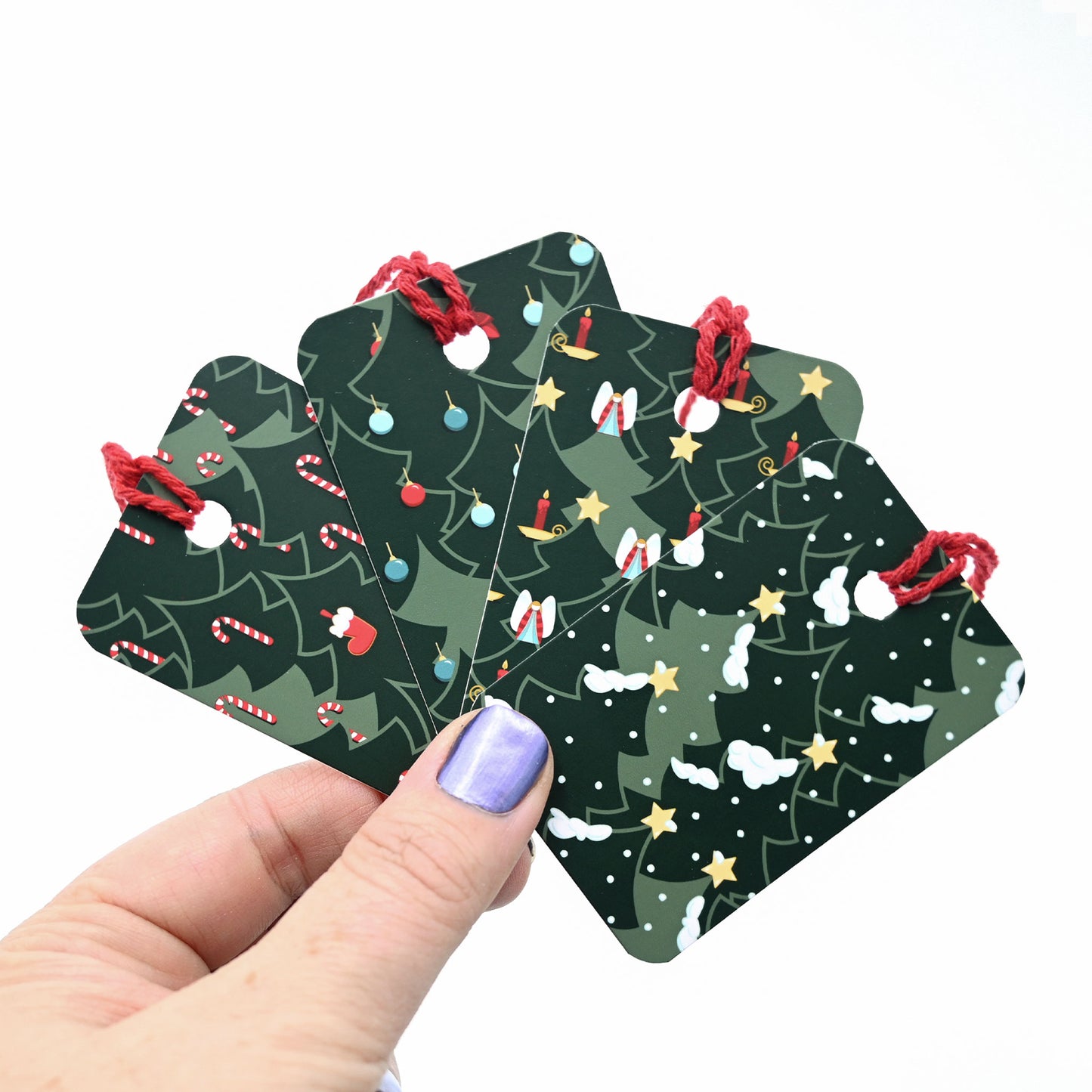 Evergreen Gift Tags | Set of 12 Tags