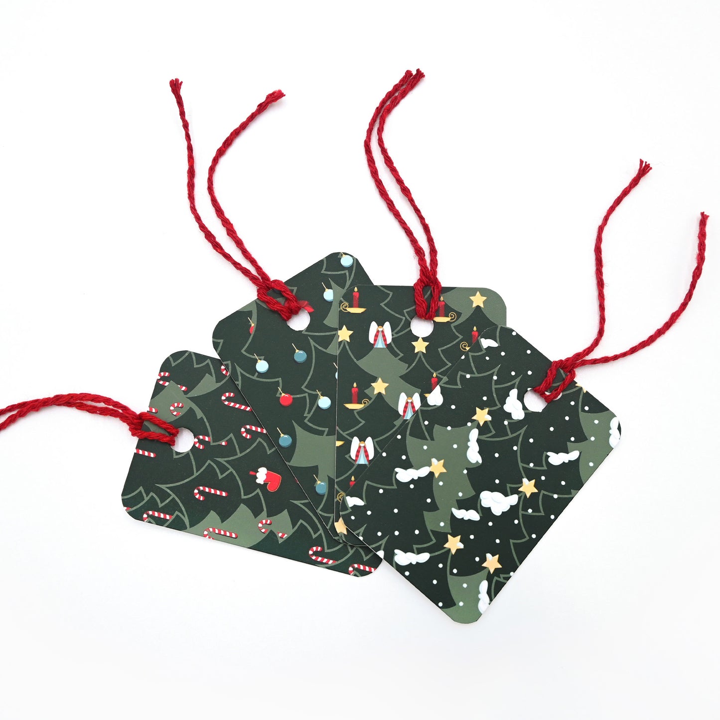 Evergreen Gift Tags | Set of 12 Tags