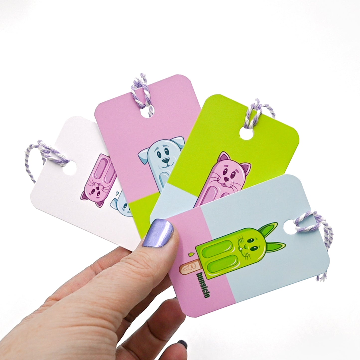 Petsicle Collection Gift Tags | Set of 12 Tags