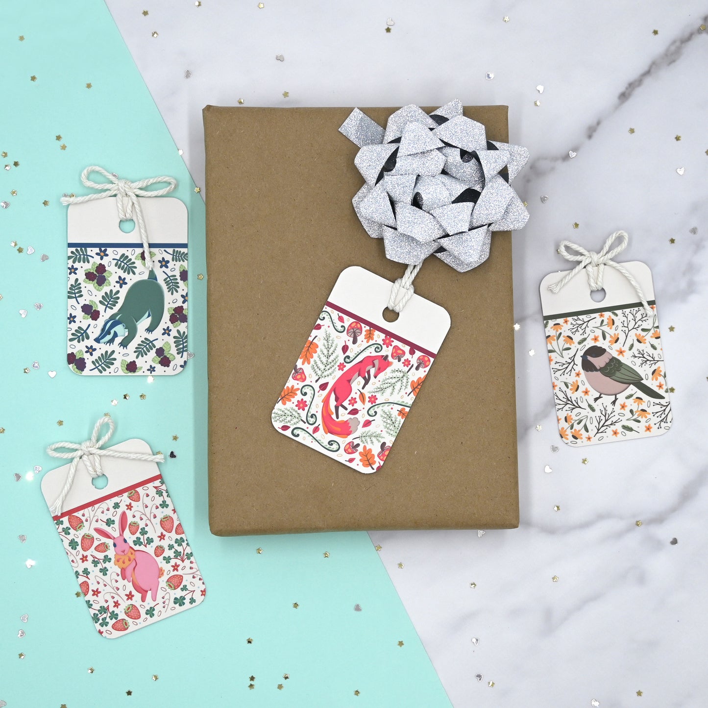 Wildwood Collection Gift Tags | Set of 12 Tags