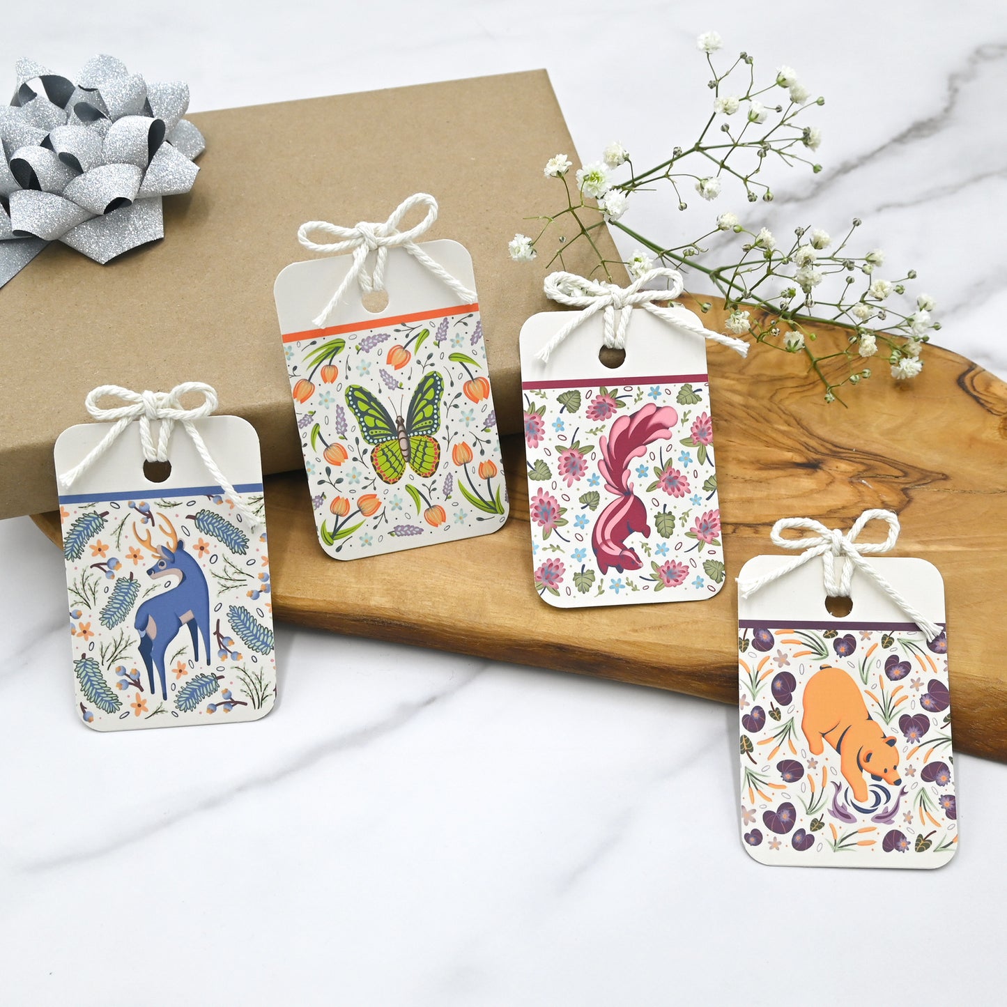 Wildwood Collection Gift Tags | Set of 12 Tags