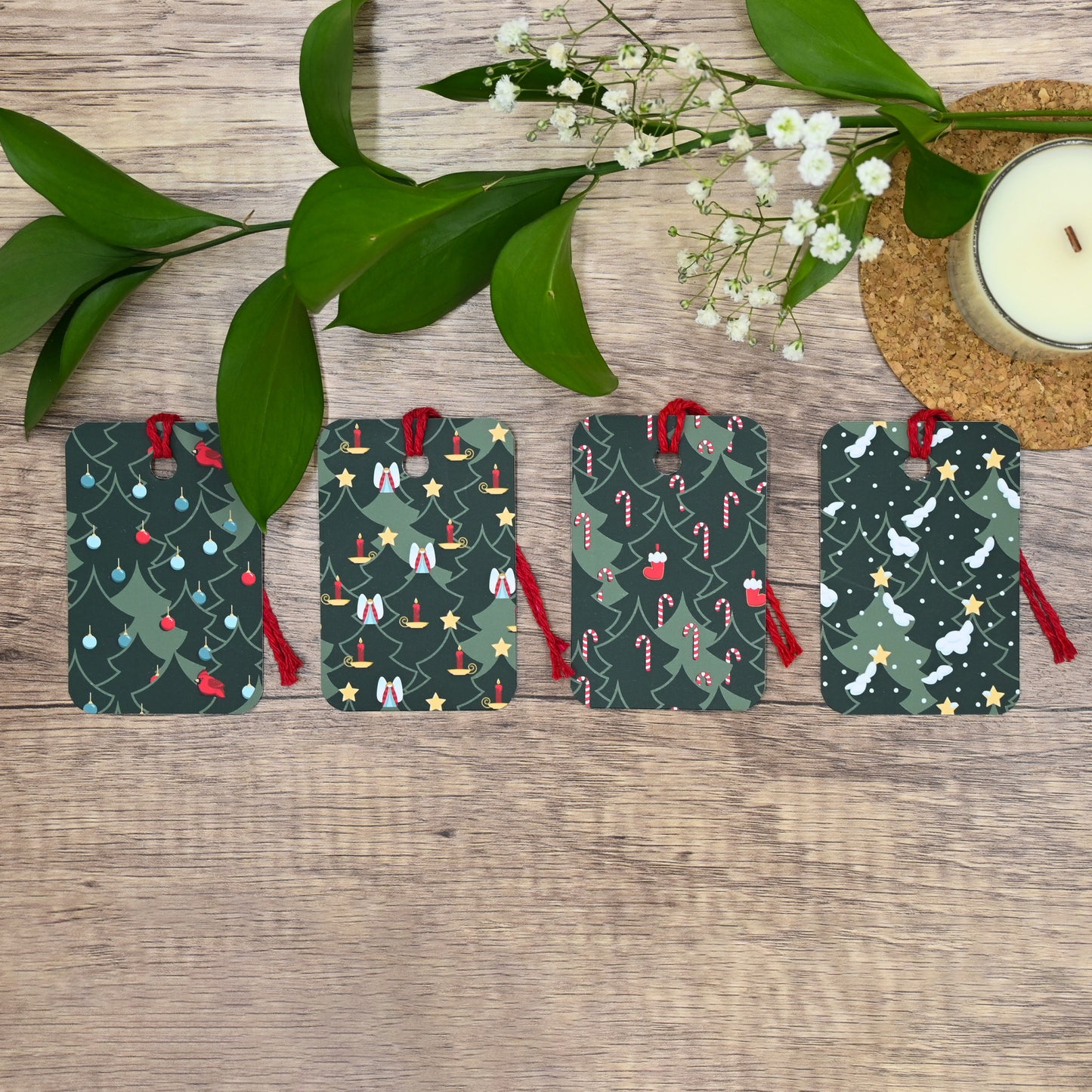 Evergreen Gift Tags | Set of 12 Tags