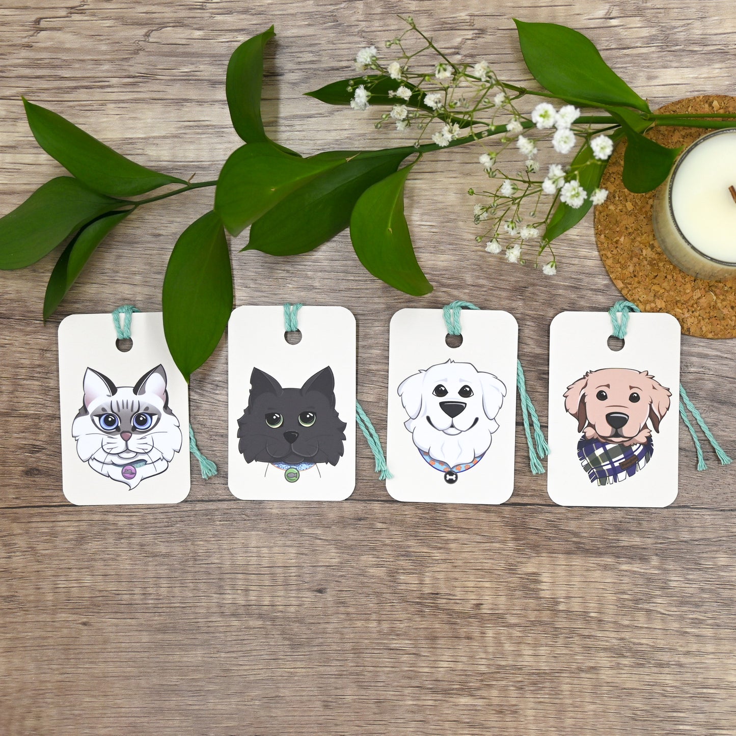 Pet Collection Gift Tags | Set of 12 Tags