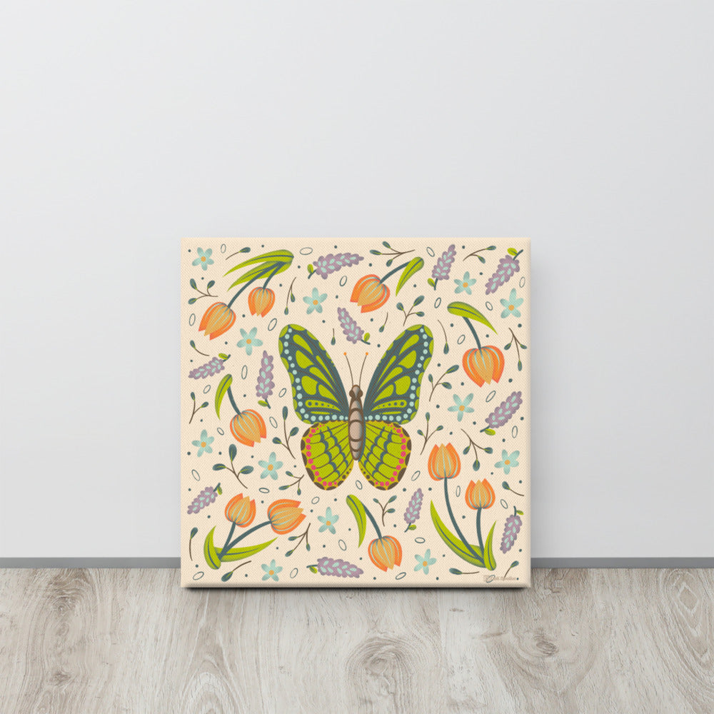 Wildwood Butterfly  |  16" x 16"  |  Canvas Print