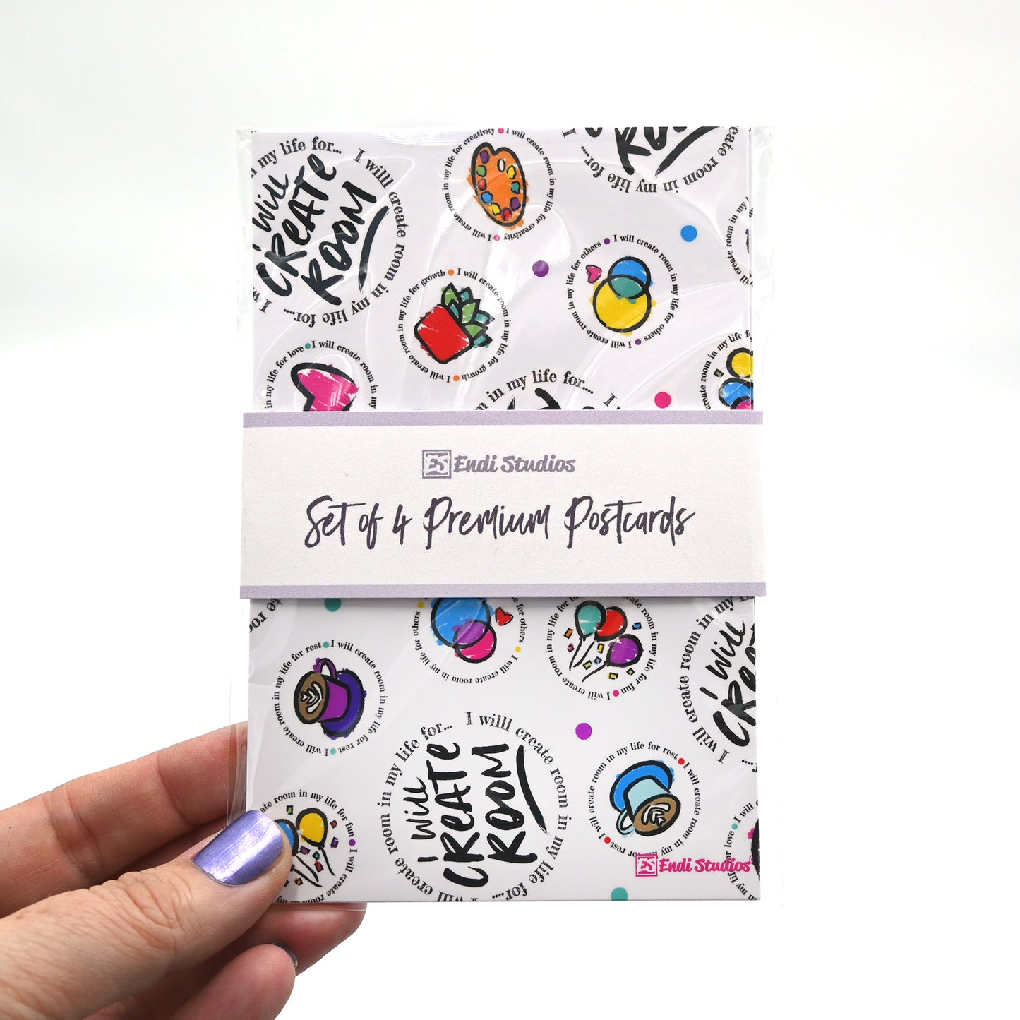 Create Room Postcards | Set of 4
