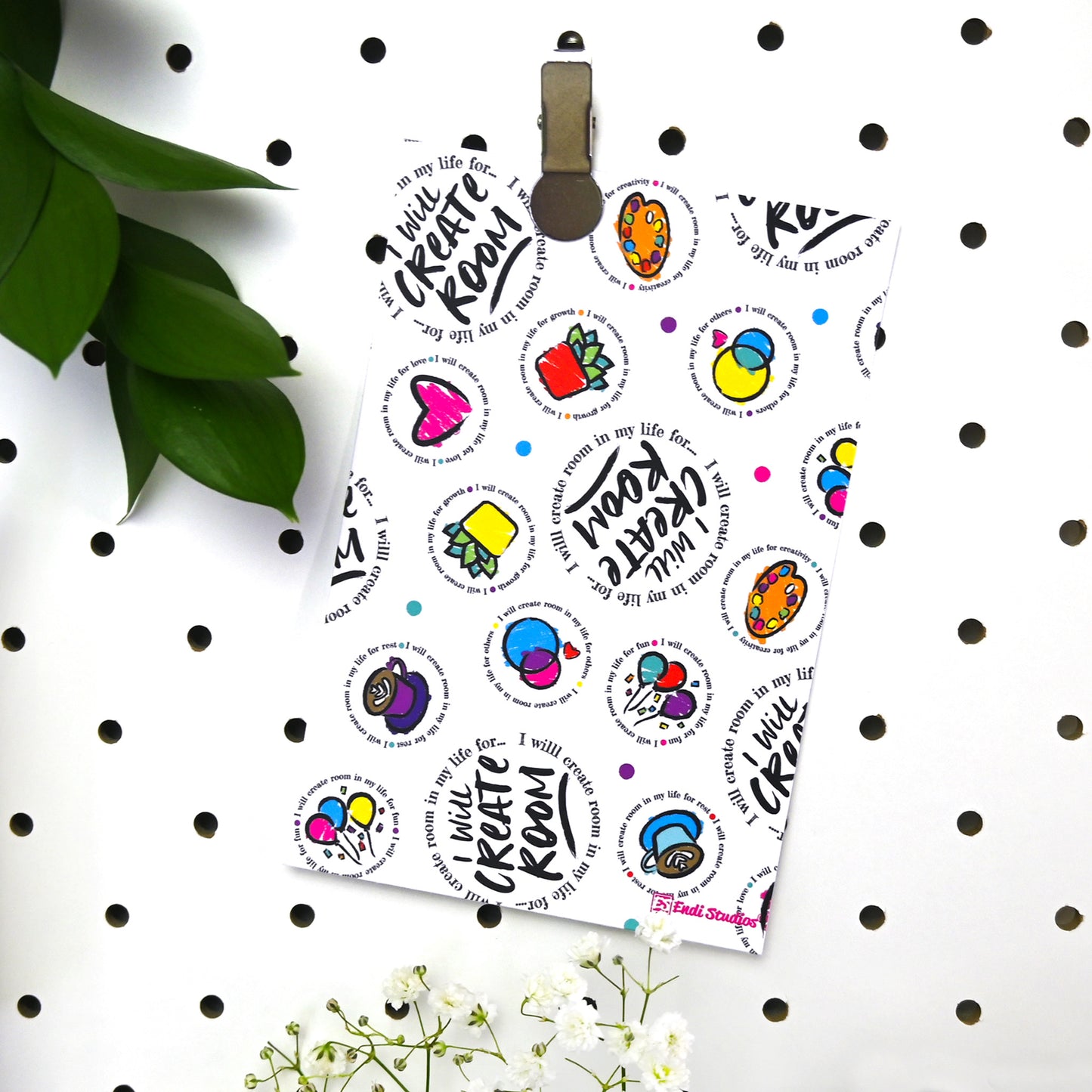 Create Room Postcards | Set of 4
