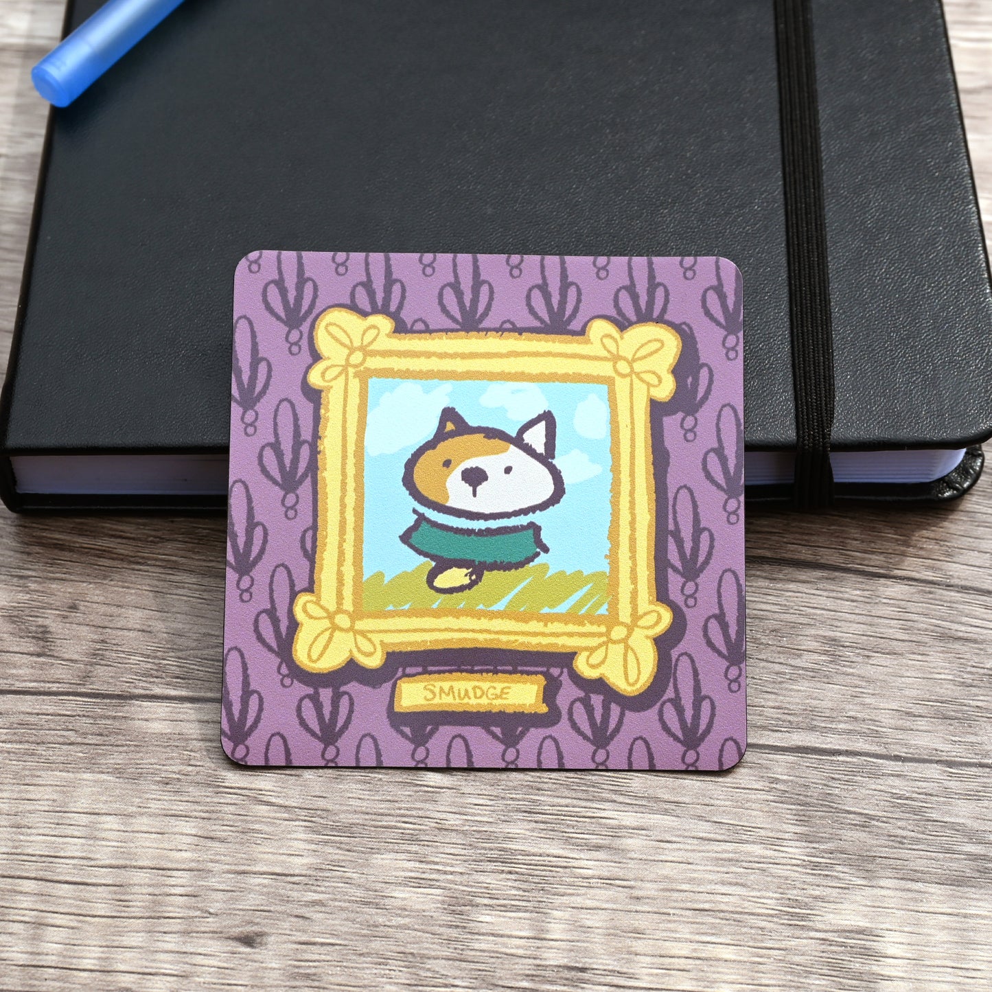 Smudge, Portrait of a Cat  |  Magnet