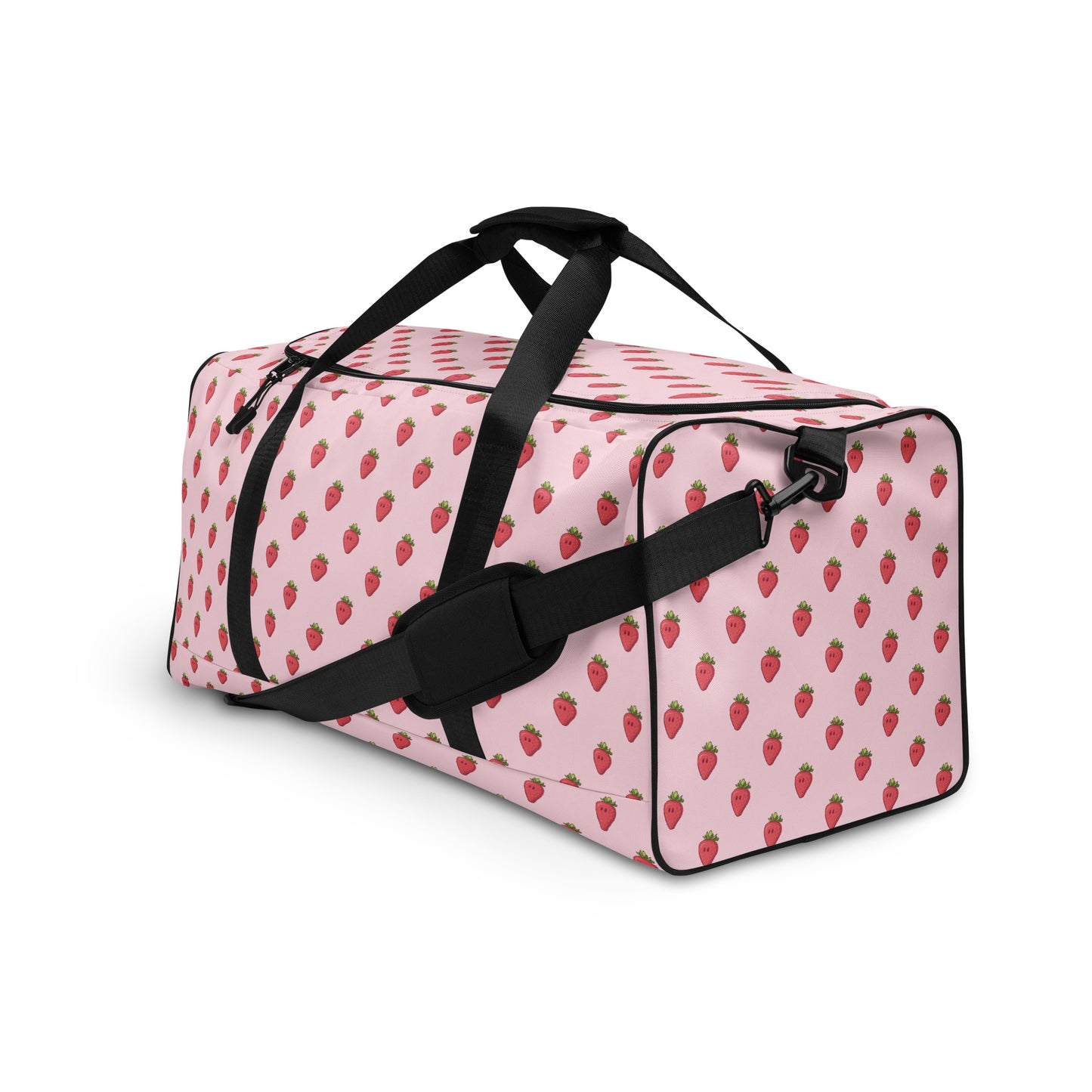 Pink Strawberry  |  Duffle Bag